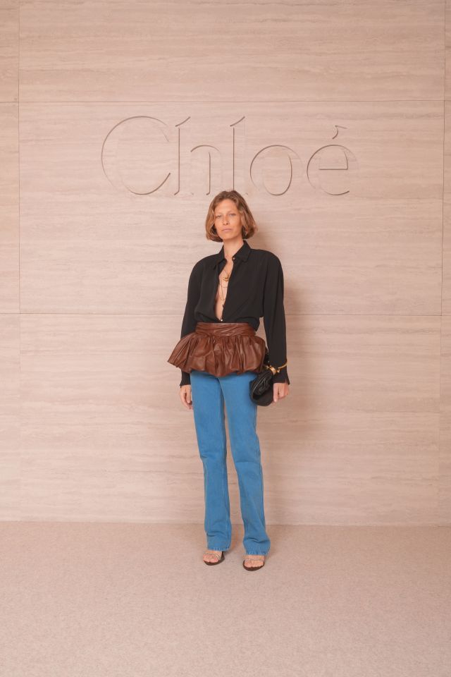 Katharina Kaminski في عرض Chloé لصيف 2027
