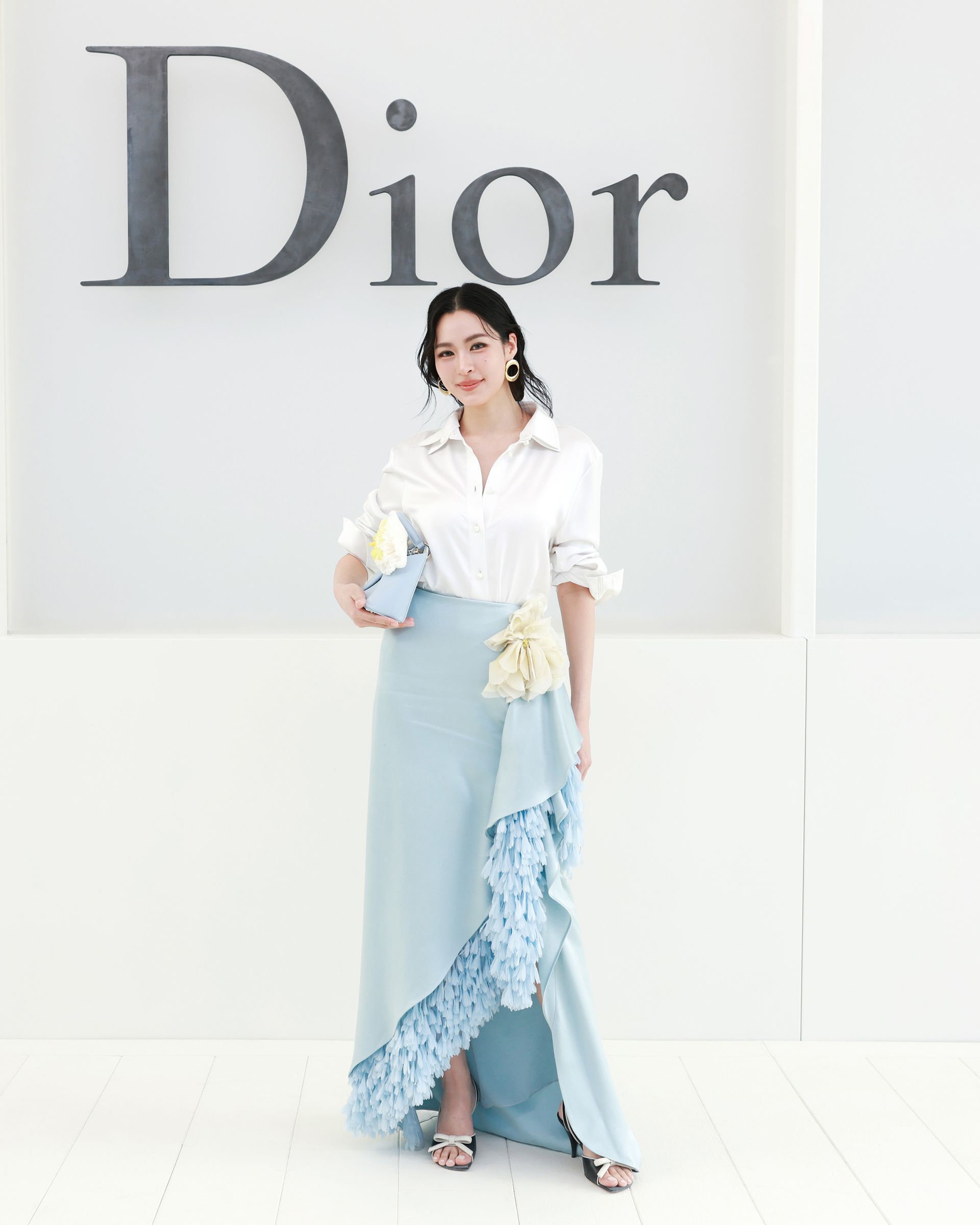 Lingling في عرض Dior لصيف 2027
