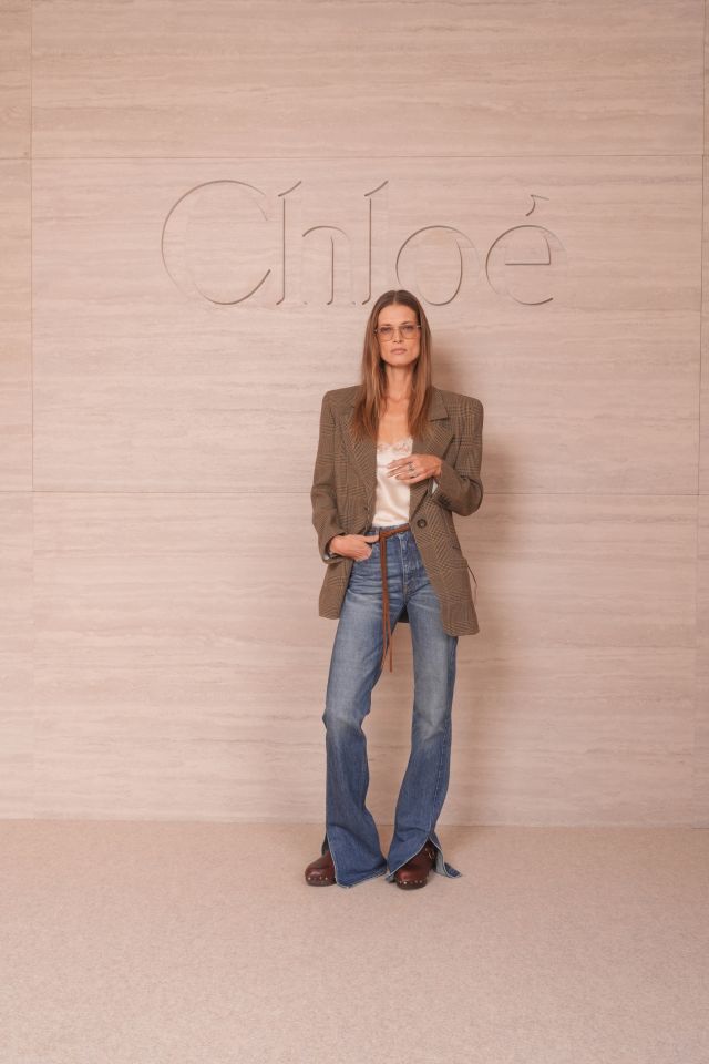 Małgosia Bela في عرض Chloé لصيف 2027