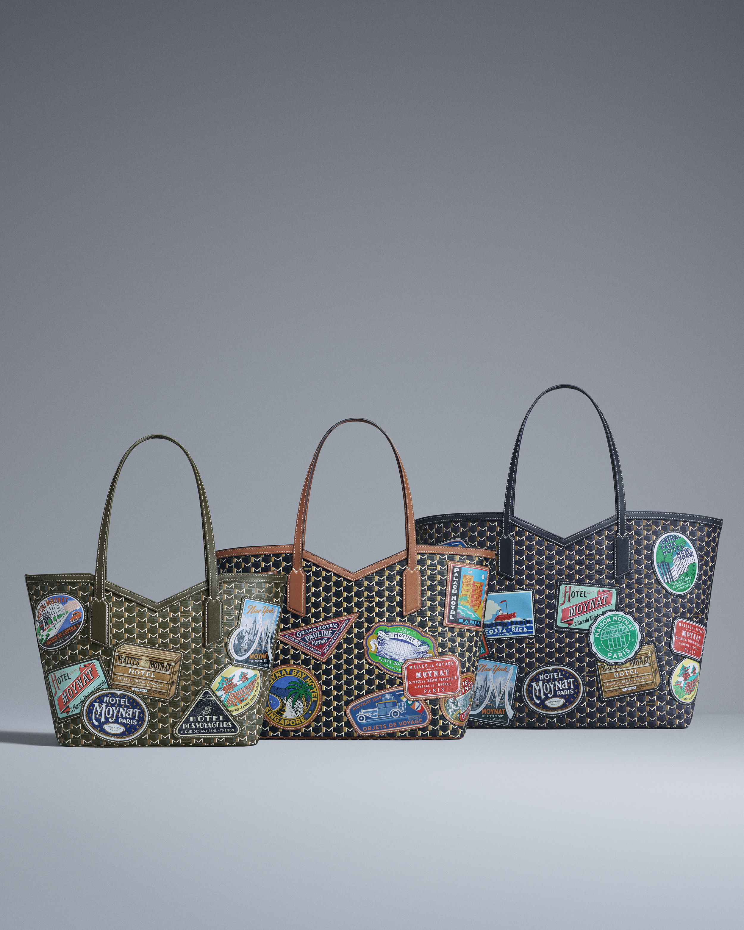 حقائب tote من مجموعة Hotel Moynat حقائب tote من مجموعة Hotel Moynat