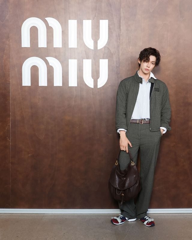 Yeonjun من عرض أزياء Miu Miu لربيع وصيف 2027