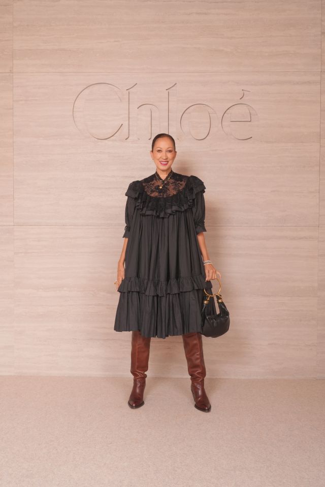 Pat Cleveland في عرض Chloé لصيف 2027