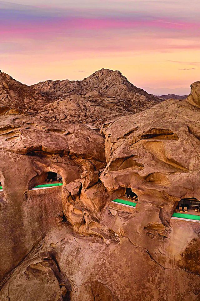 منتجع Desert Rock في قلب الطبيعة الصحراوية بتجربة تنبض بالفخامة