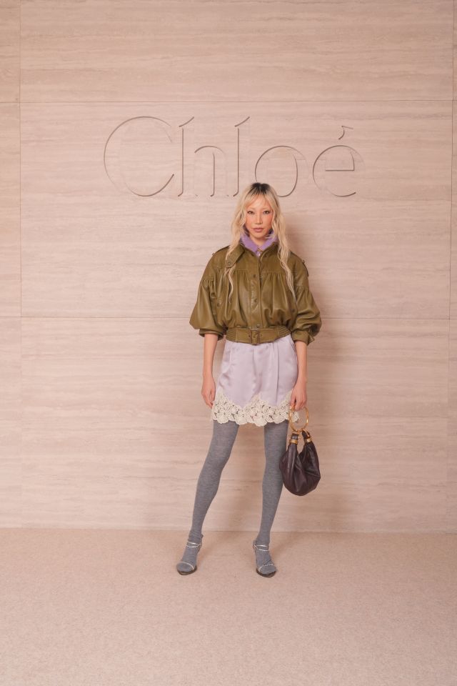 Soo Joo Park في عرض Chloé لصيف 2027