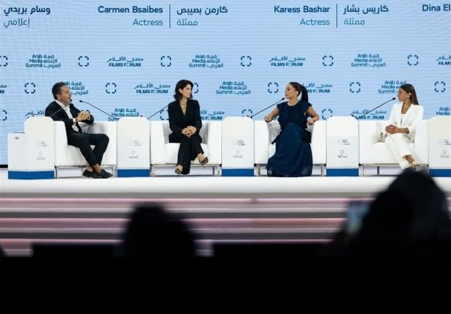 كاريس بشار ودينـا الشربيني وكارمن بصيبص يتحدثن عن دور المرأة بالدراما