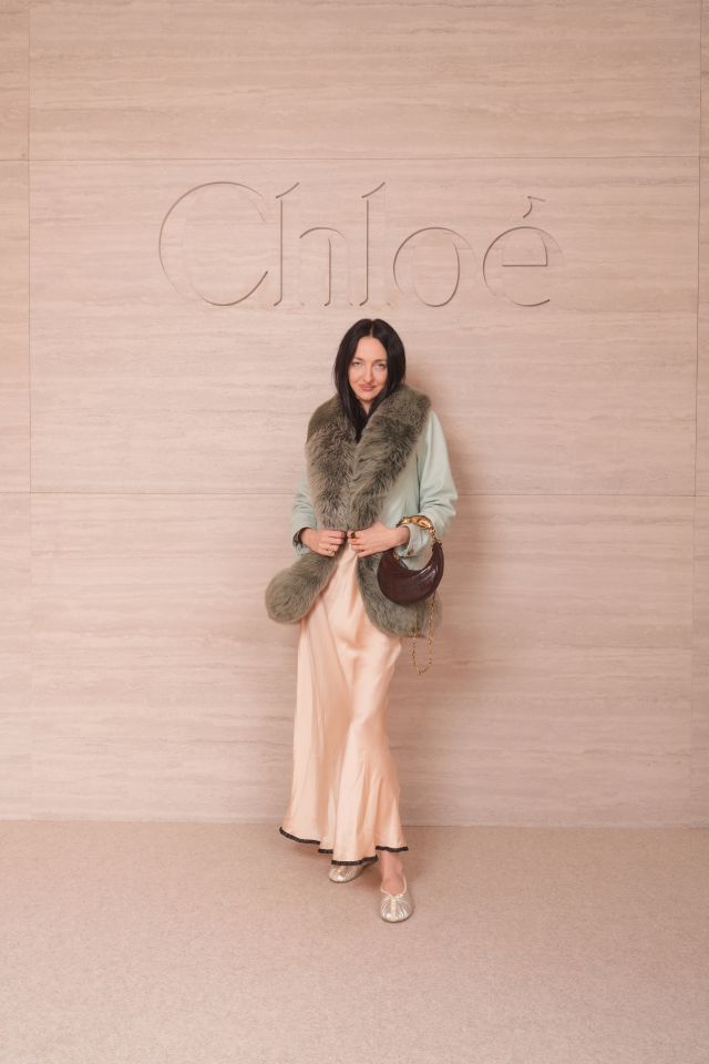 Tish Weinstock في عرض Chloé لصيف 2027