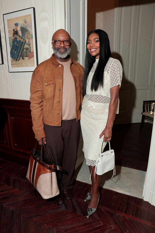 Theaster Gates و Gabrielle Union في عشاء Prada لمجموعة ربيع وصيف 2027