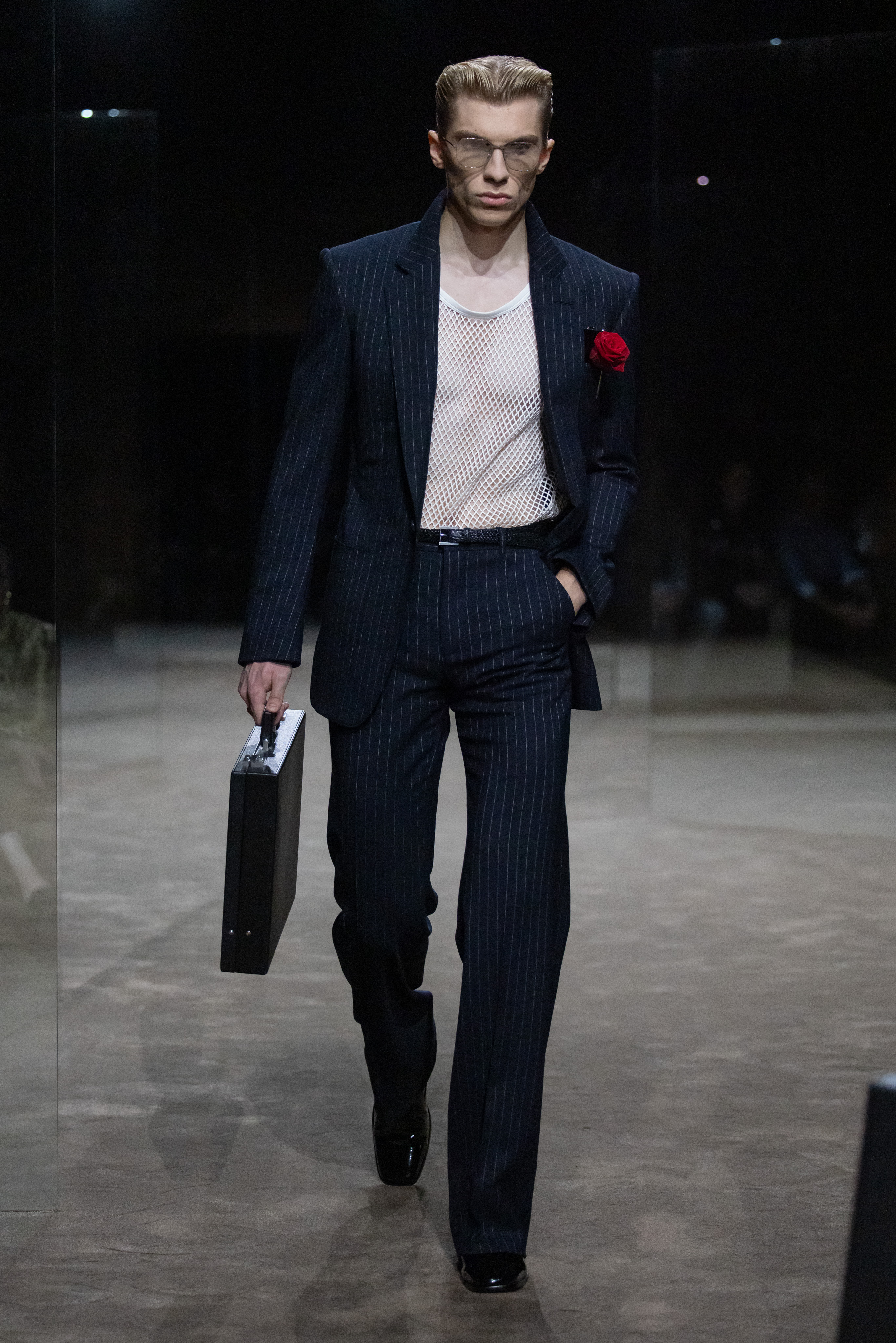 من مجموعة أزياء Tom Ford لربيع وصيف 2027 من مجموعة أزياء Tom Ford لربيع وصيف 2027