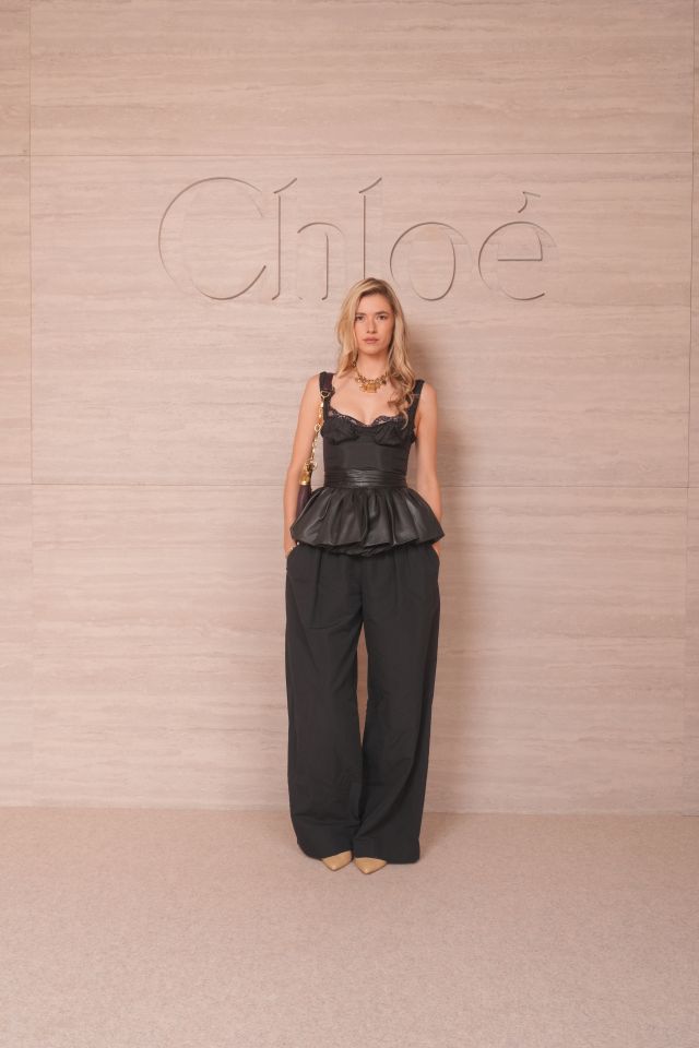 Zita D’Hauteville في عرض Chloé لصيف 2027