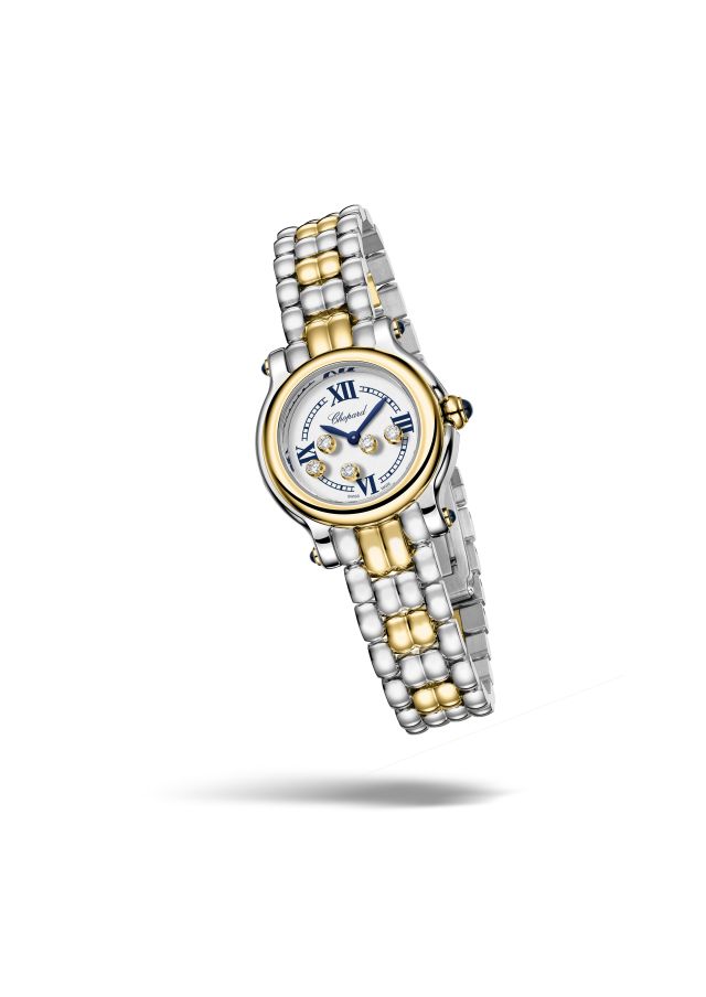 ساعة من مجموعة Happy Sport من Chopard بتصميم يجمع بين الأناقة والعصرية
