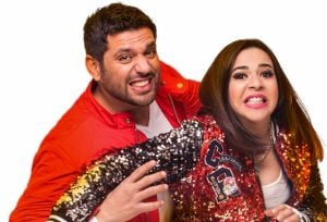  حسن الرداد برسالة غزلية إلى إيمي سمير غانم من خلال حسن الأسمر (فيديو)