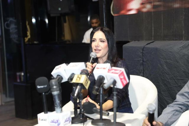 ميرنا وليد في الندوة