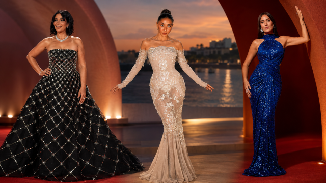 منى زكي ويسرا وأمينة خليل في قائمة أغلى فساتين مهرجان الجونة