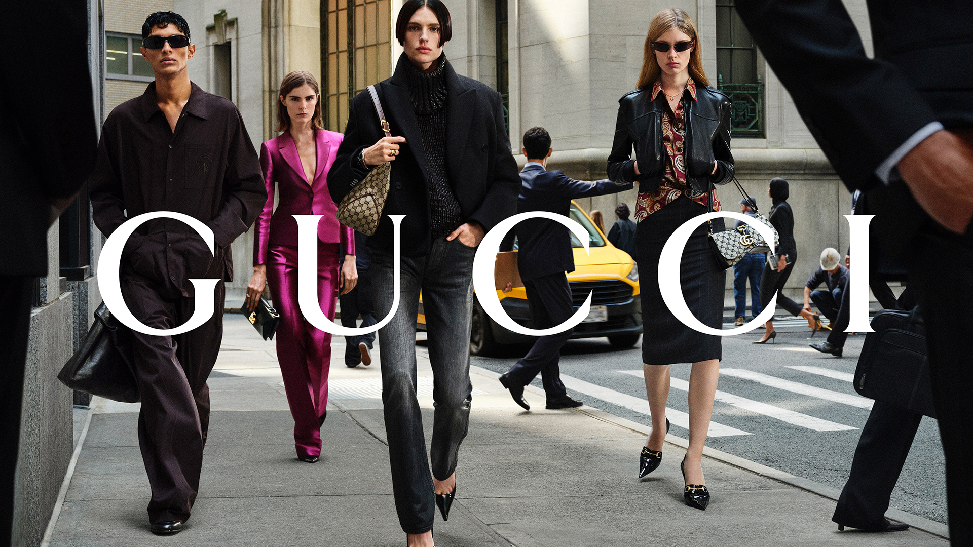 من حملة Gucci Core لدار غوتشي في نيويورك من حملة Gucci Core لدار غوتشي في نيويورك