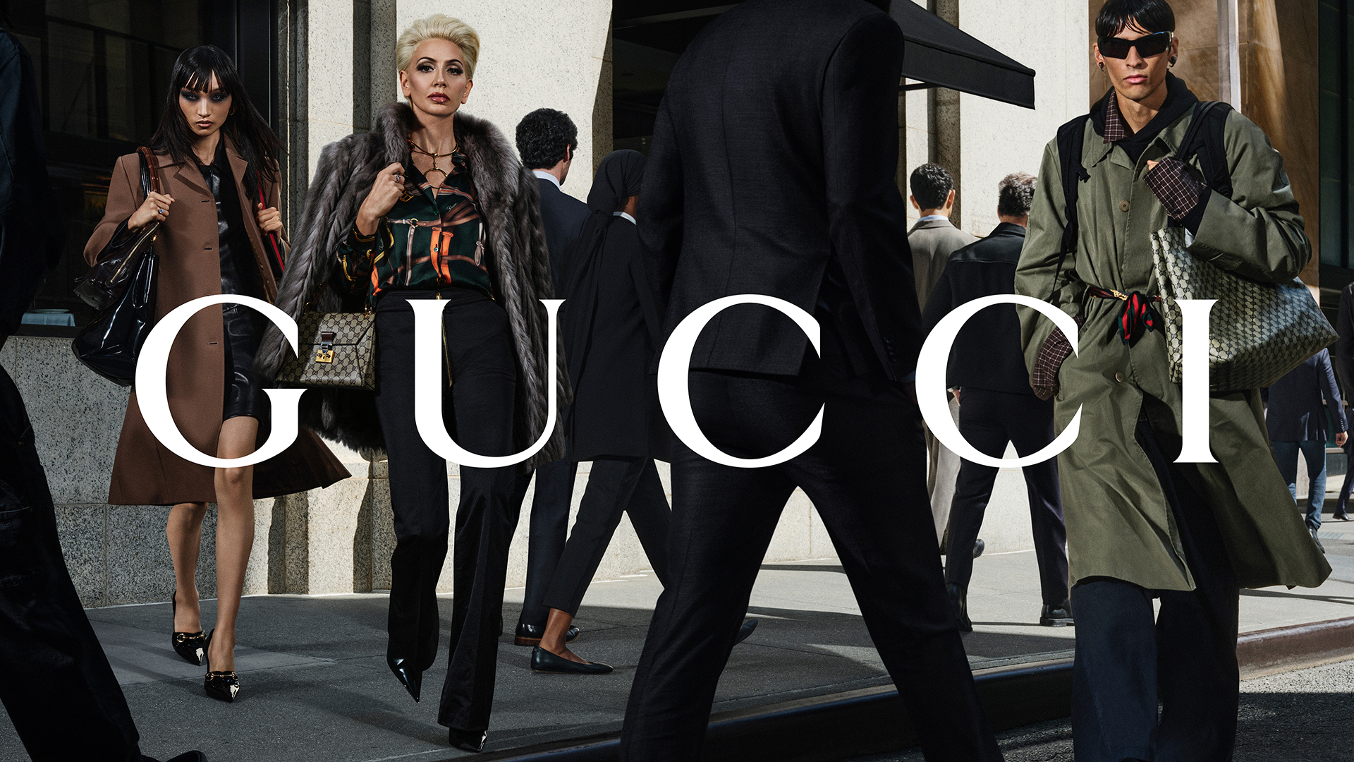من حملة Gucci Core في نيويورك من حملة Gucci Core في نيويورك