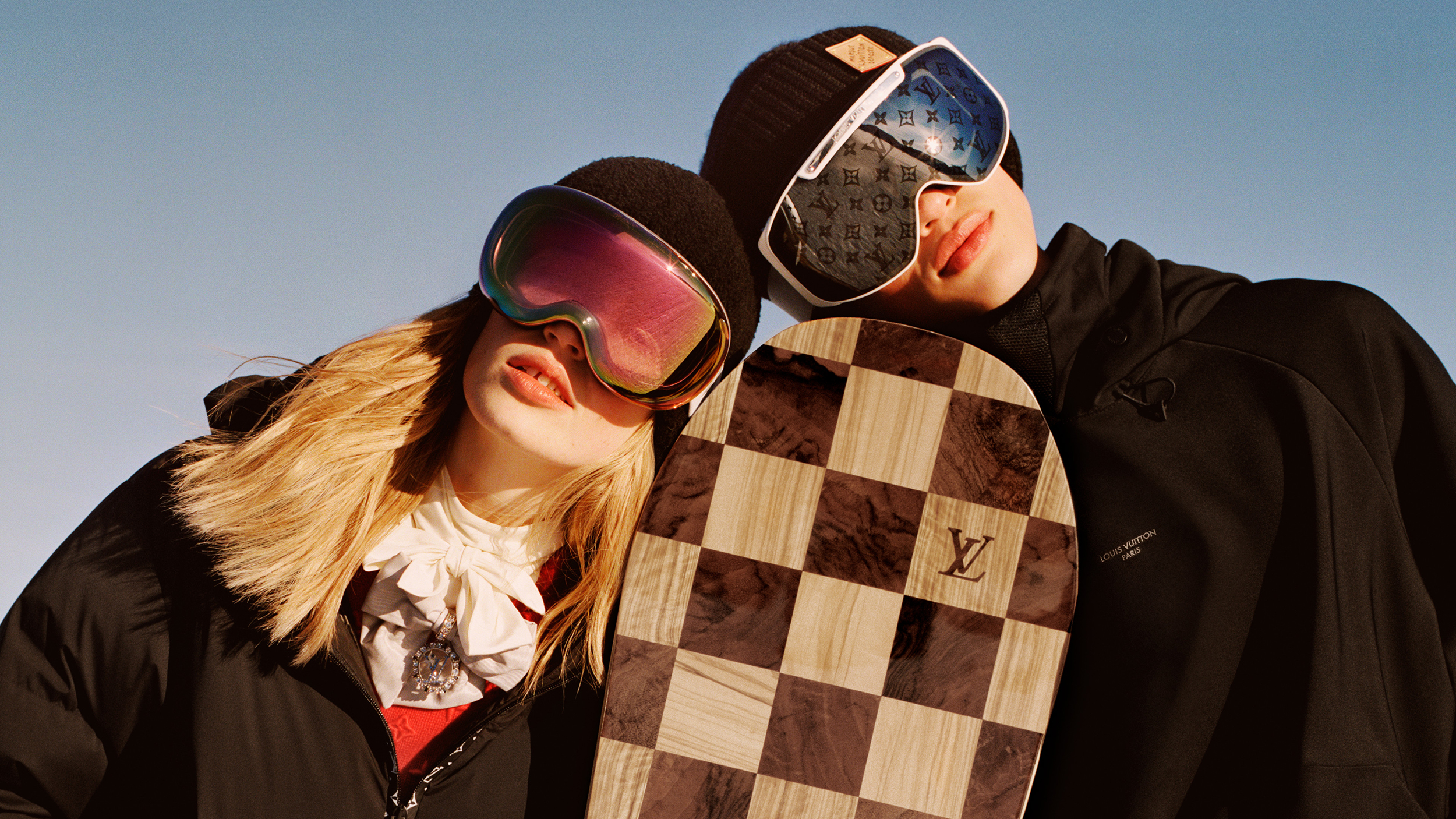 نظارات تزلّج من Louis Vuitton بتصميم مبتكر نظارات تزلّج من Louis Vuitton بتصميم مبتكر