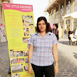رنا شميطلي وحكاية 'المهندس الصغير'