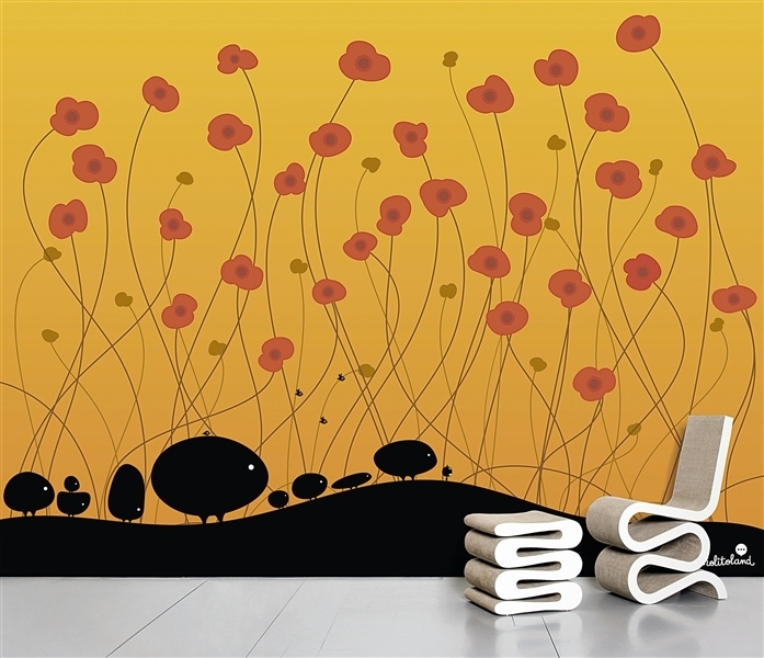 ورق الجدران ... 