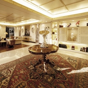 زواج العصرية والفخامة ينتج منزلاً رائعاً