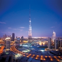 دبي تدشن برج خليفة