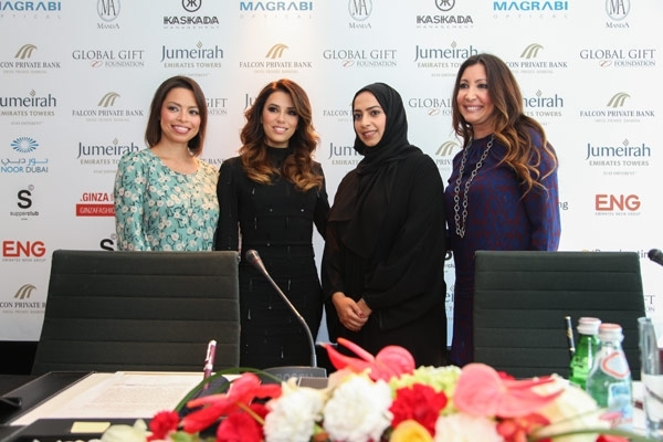 Alina Perelta and Eva Longoria