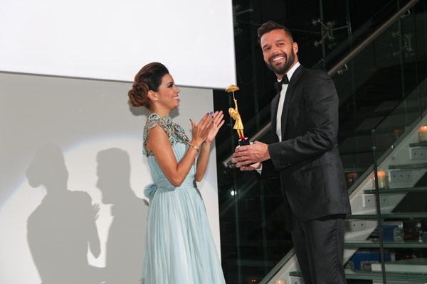 Ricky Marin and Eva Longoria