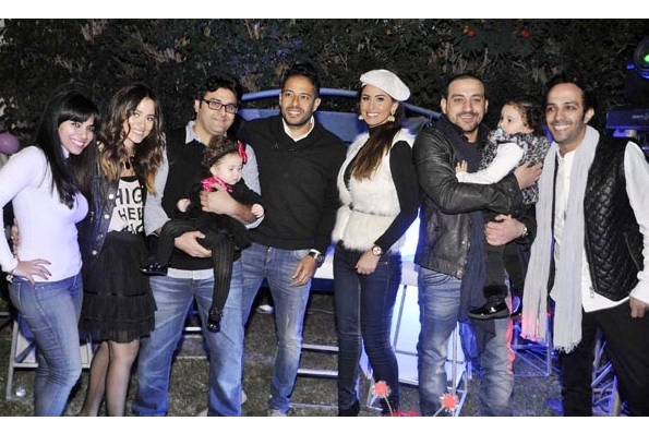 حماقي ووليد ومي سليم والحضور