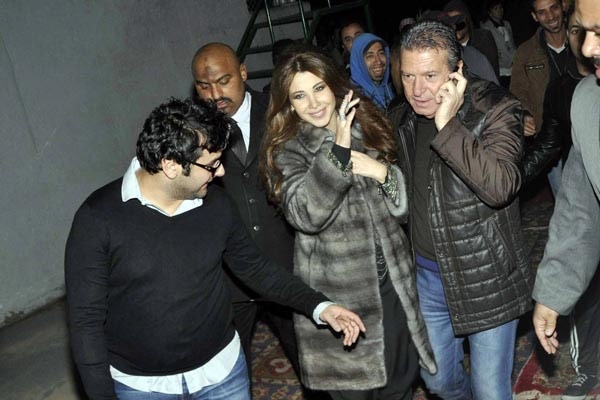 نانسي عجرم مع جي جي لامارا ووليد منصور