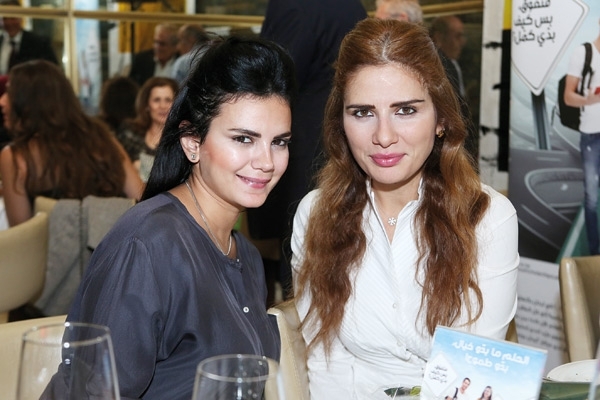 نيكول ساعي وماري لويس شديد<br />