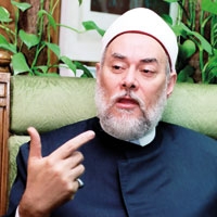 الدكتور علي جمعة مفتي مصر...