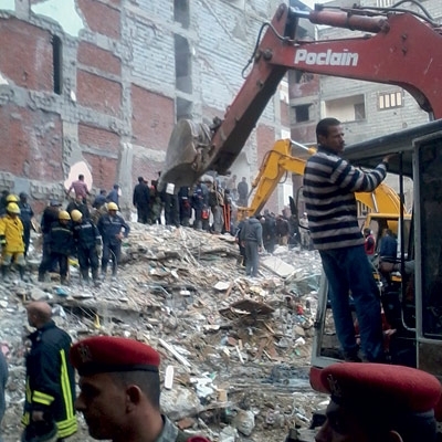 بطل العمارة المنهارة