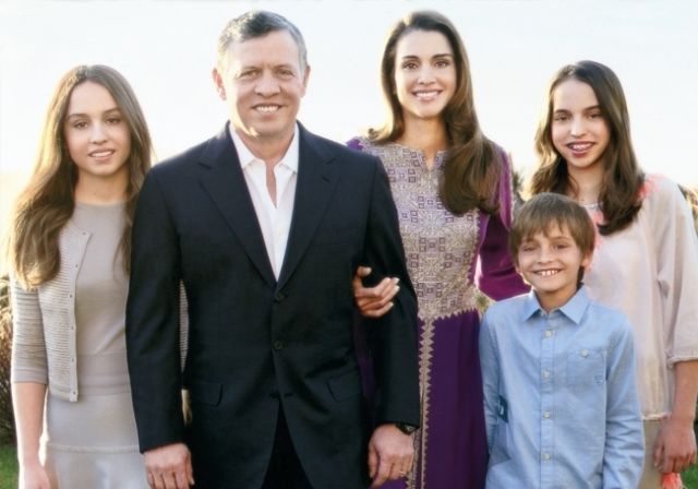 أطيب التمنيات من الملك عبدالله الثاني والملكة رانيا وولي العهد الحسين