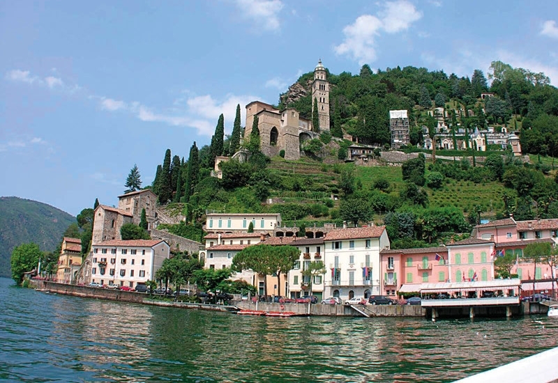 مدينة لوغانو جنوب سويسرا