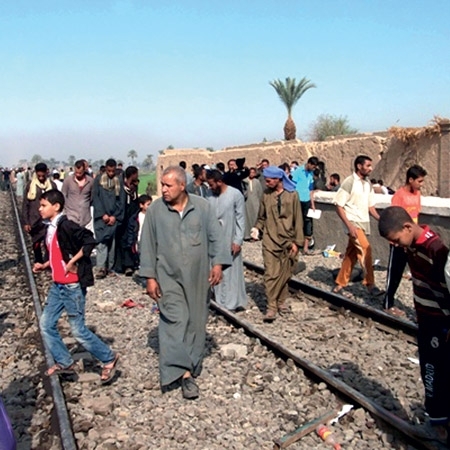 كارثة قطار الموت هزّت مصر ضحاياها 53 طفلاً