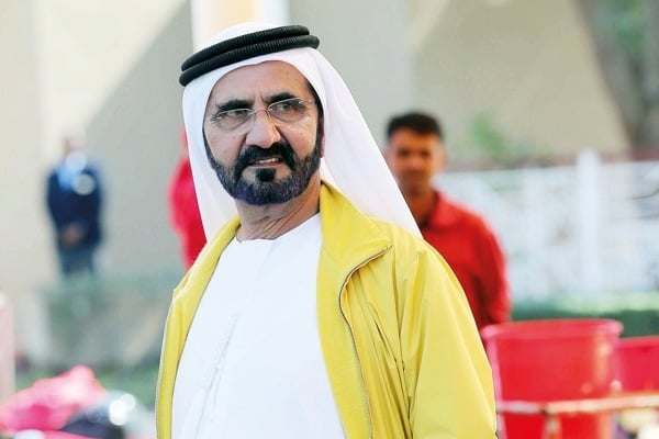 محمد بن راشد يشهد بطولة الإمارات للقدرة بالوثبة