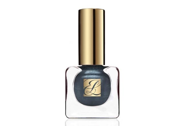 Estée Lauder Pure Color Vivid Shine Nail Lacquer in Midnight Metal