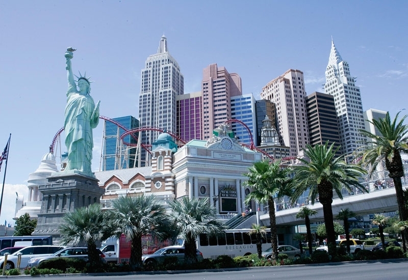 جانب من مدينة لاس فيغاس الاميركية