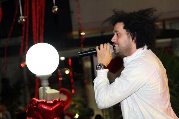 الجريني أثناء الحفل