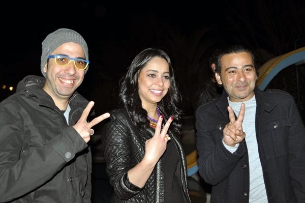 أبطال العمل معاً