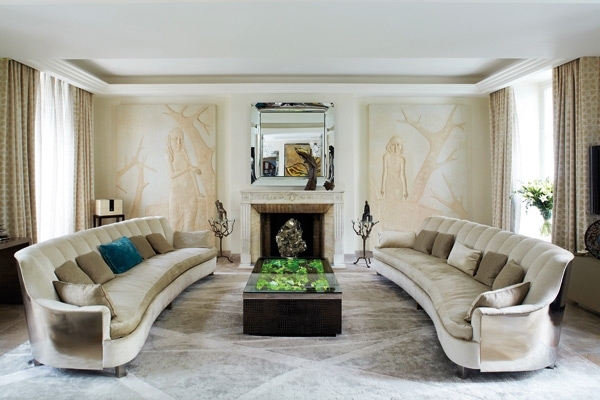 منظر عام لصالة الجلوس