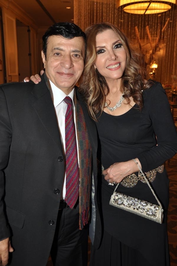 نادية مصطفى وأركان فؤاد