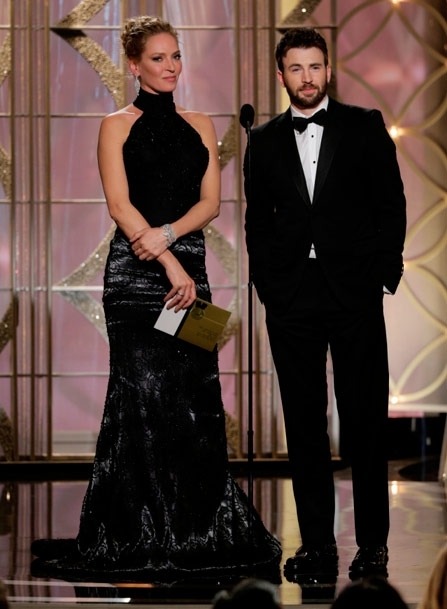 Chris Evans in Gucci 