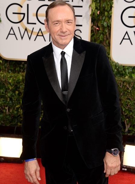 Kevin Spacey in Burberry