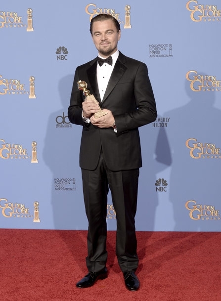 Leonardo DiCaprio in Giorgio Armani