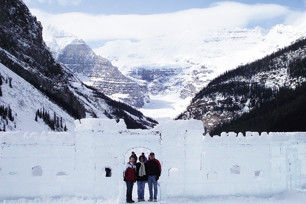 بانف، بحيرة لويز، ألبرتا في كندا 