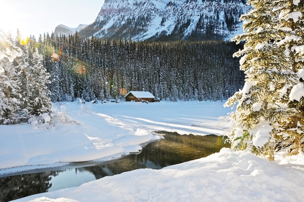 بانف، بحيرة لويز، ألبرتا في كندا 