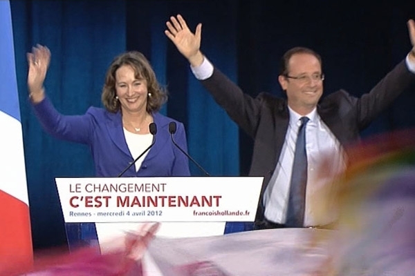 Ségolène Royal et François Hollande