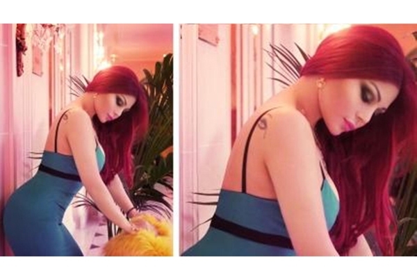 هيفاء في عيد الحب