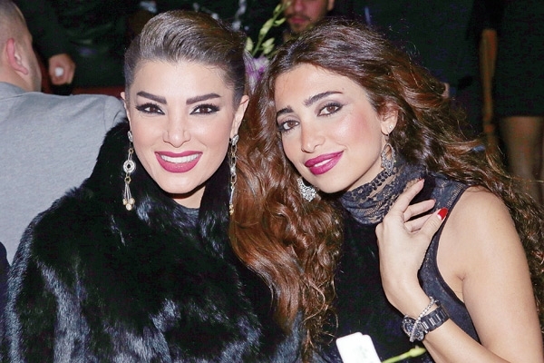 ايفا عطالله ودينا حايك