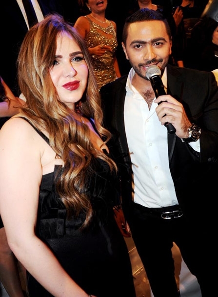  تامر حسني ورشا